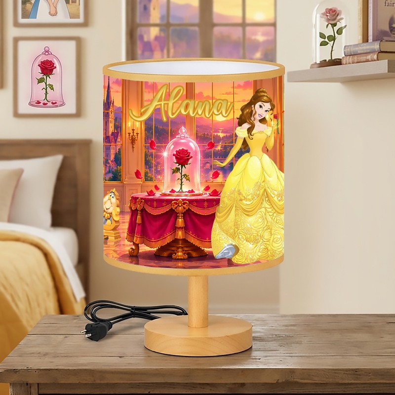 Lampe de chevet La Belle et la Bête