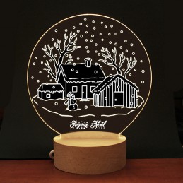Lampe Personnalisée Noel