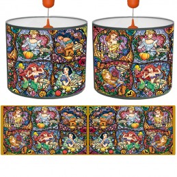 lustre vitrail Disney