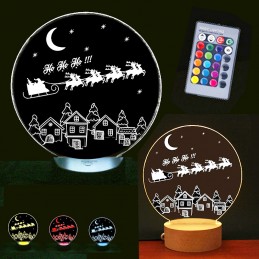 Lampe Personnalisée Boule de Noel